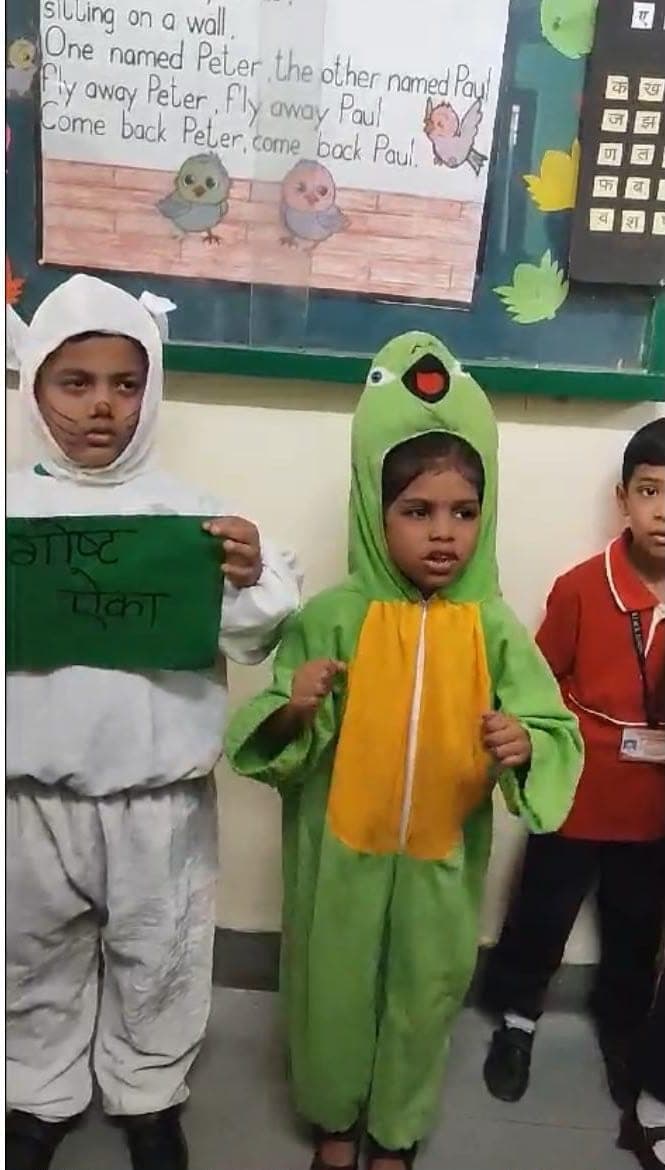 Development of communication at SIWS Primary School, Wadala campus.