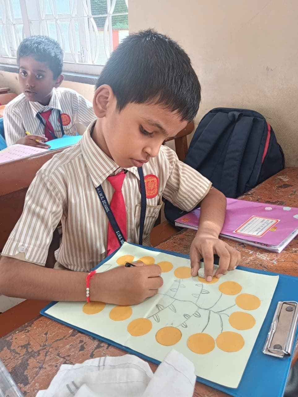 Grade 2 strengthening concepts at SIWS Primary School, Wadala campus.