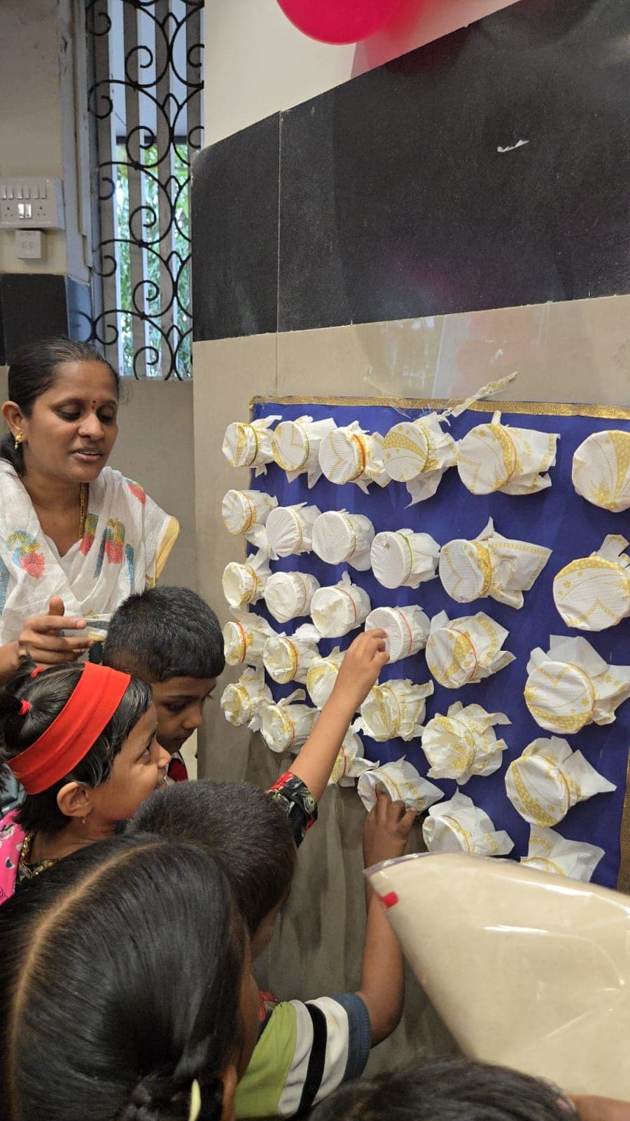 Student activities at SIWS Primary School, Wadala campus.